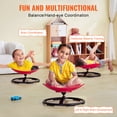 thumbnail image 3 of KFFKFF Chaise Pivotante pour Enfant, Chaise Rotative jusqu'à 220 Lb, Siège Sensoriel à Rotation, Conçue pour les Enfants Autistes, Robuste, Base Antidérapante, Rouge, 3 of 9