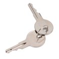 thumbnail image 2 of 17063-G1, Professional Ignition Keys Rustproof 2pcs Metal  For Car Accessory Replacement For EZGO Gas Or Electric Vehicles 1982-up, 2 of 8