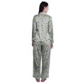 thumbnail image 3 of Moomaya Short de Pyjama avec Poches pour Femmes Pyjama Imprimé Nuisette, 3 of 6