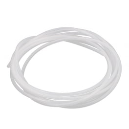 Uxcell Silicone Tubing 5ft – 18mm ID X 22mm OD Clear Silicone Rubber Hose With 2 Stainless Steel Clamps, High-Temp Range -76°F To +464°F, For Air Hose, Water Pump, Aquarium & More
