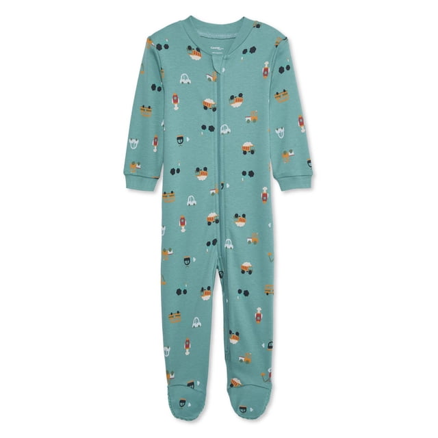 Grenouillère à fermeture éclair bidirectionnelle George pour bébés garçons