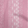 thumbnail image 1 of oneOone Rayon Pink Fabric Mix Block Pattern Fabric For Sewing Printed Craft Fabric By The Yard 56 Inch Wide, 1 of 4
