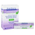 thumbnail image 1 of Pure Touch Skin Care - Individual Flushable Moist Feminine Wipes - 24 Packet(s), 1 of 1