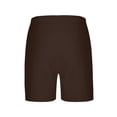 thumbnail image 4 of Plebaso Men's Casual Shorts Drawstring Elastic Waist Summer Shorts Lightweight Beach Shorts with Pockets, 4 of 5