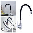 thumbnail image 2 of Robinet d'Eau de Cuisine Robinet Rotatif à 360° Pivotant Eau Flexible Flexible avec Pulvérisateur Robinet Rotatif Accessoire de Robinet Bras Rotatif Amélioré Bras Flexible pour Cuisine Salle de Bain et Cuisine en Cuivre, 2 of 4