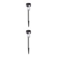 thumbnail image 1 of jesticaly 2 Pcs Lampe de Pelouse Solaire en Acier Inoxydable IP44 pour Jardin Extérieur Chemin Paysager Blanc Chaud 2Ensemble, 1 of 6