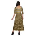 thumbnail image 4 of Moomaya Kurta Imprimé Tunique Longue Hauts Femmes Tenue d'Été Kurti pour Femmes, 4 of 5