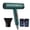 Green, variant on Hair Dryer High-power Hair Dryer Home Hair Dryer Hot Wind Comb Hair Salon Blowing Comb