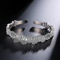 thumbnail image 1 of 925 Sterling Silver Tennis Women's Bracelets Bangle, 1 of 3
