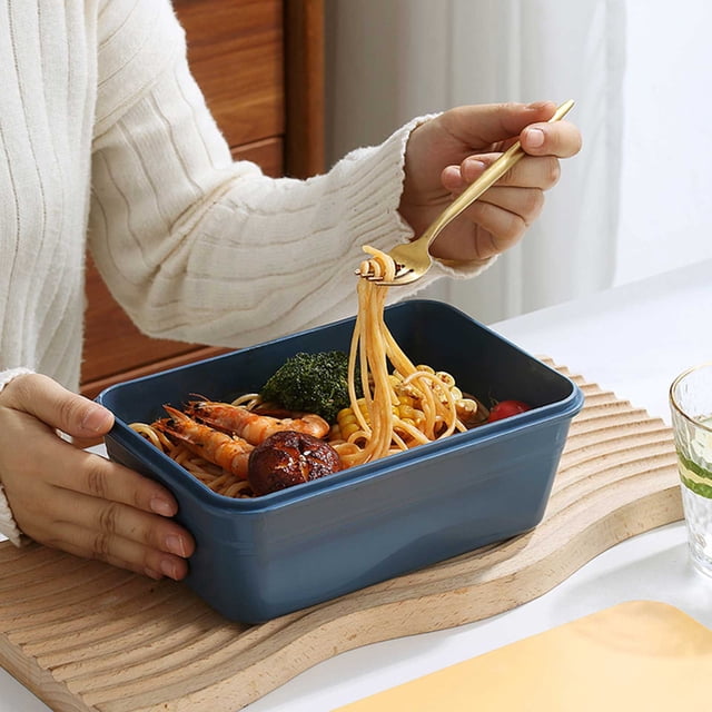 Clearance! Bento Box Adult Lunch Box Compartment Meal Prep Container For Kids Stackable Snack Containers For School And Travel Lunch Microwave Safe Today Deals Today' Deal #79