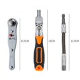 thumbnail image 4 of Hand Tool Set General Household Repair Hand Tool Kit with Plastic Toolbox Storage Case Socket Wrench Screwdriver repair tool key ,Widely Compatible, 4 of 6