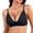 Black, variant on Lace Demi Bra for Push Up Underwire Comfortable Lightweight Everyday T Shirt