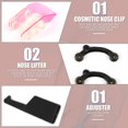 thumbnail image 3 of UPIQNG Gaine pour le Nez Pince de Mise en Forme Rehaussante Invisible Gaine pour le Nez Mode Pince Externe pour le Nez Trousse d'Amincissement du Nez Outil de Mise en Forme du Nez pour Beauté Cosplay, 3 of 7