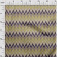 thumbnail image 2 of oneOone Cotton Poplin Fabric Chevron Ikat Print Fabric By Yard 42 Inch Wide, 2 of 4