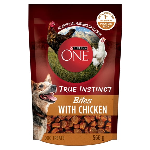 Purina ONE True Instinct Bites Chicken, Training Dog Treats