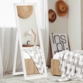 thumbnail image 2 of HOMCOM 58"x 20" Full Length Mirror, Floor Standing Mirror, Dressing Mirror, 2 of 10