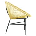 thumbnail image 3 of vidaXL Chaise Acapulco de Jardin en Polyrotin Beige, 3 of 4