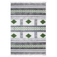 thumbnail image 1 of Casavani Block Printed Green Rug For Living Room 4'x6' Moroccan Cotton Area Rugs, 1 of 6