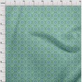 thumbnail image 4 of oneOone Polyester Spandex Turquoise Green Fabric Asian Suzani Sewing Craft Projects Fabric Prints By Yard 56 Inch Wide, 4 of 5