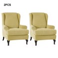 thumbnail image 3 of Baohd 2piece Armchair Cover Soft Comfort Effective Protection For Armchair Soft Comfortable Polyester Elastic Sofa Cover Beige, 3 of 6