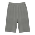 thumbnail image 4 of Birdeem Girls Casual Spring and Summer Solid Elastic Waist Kids Shorts, 4 of 12