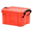 thumbnail image 2 of Yhmxh Closet Organizers and Storage Candy Color Mini Storage Box Transparent Storage Box 0.14 Liters Small Glove Box Cute Lock Jewelry Box Mini Storage, 2 of 6