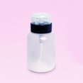 thumbnail image 4 of Empty Push Down Pump Bottle Clear Makeup Nail Polish Remover Dispenser Container Plastic Bottle 200ml, 4 of 9
