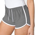 thumbnail image 4 of Yanlir 3PCS Active Shorts for Womens Summer Casual Shorts Quick Dry Running Sports Yoga Shorts Workout Stretchy Workout Shorts with Drawstring(Gray#1,3XL), 4 of 8