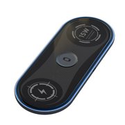 JUNWELLWireless Charging Station 3 In 1 Wireless Charger For Multiple Devices 15W Wireless Charger IOS/Android White