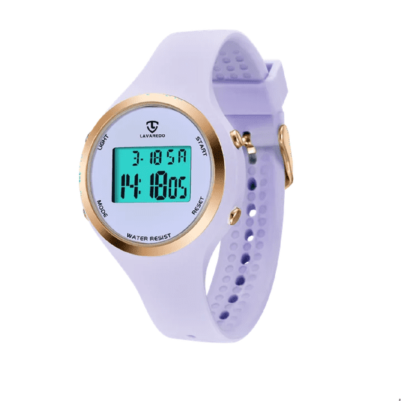 Refurbished L LAVAREDO Montres pour Femmes Montre Num rique Sport Ext rieure avec Alarme stopwatc