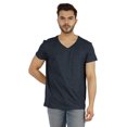 thumbnail image 1 of Inkmeso Men's V-neck Basic Tshirt Short Sleeve Solid Regular Fit Cotton Tee, 1 of 7