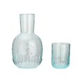 thumbnail image 1 of Bedside Glass Water Pitcher Set Vintage Large Capacity Water Carafe With Tumbler, 1 of 7