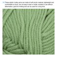 thumbnail image 3 of Unique Bargains Fil Acrylique Vert Olive, Lot de 2 Écheveaux de 50 g, 3 of 7