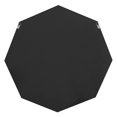 thumbnail image 4 of Kate and Laurel Rhodes Mid-Century Octagon Mirror, 30.75 x 30.75, Black, Modern Geometric Wall Decor, 4 of 8