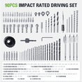 thumbnail image 2 of Greenworks Ensemble de Conduite Homologué pour l'Impact, 90 Pcs, 2 of 7