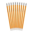 thumbnail image 1 of Merangue Wood Pencils with Eraser, HB #2, 10/Pack, 8 Pack, 1 of 4