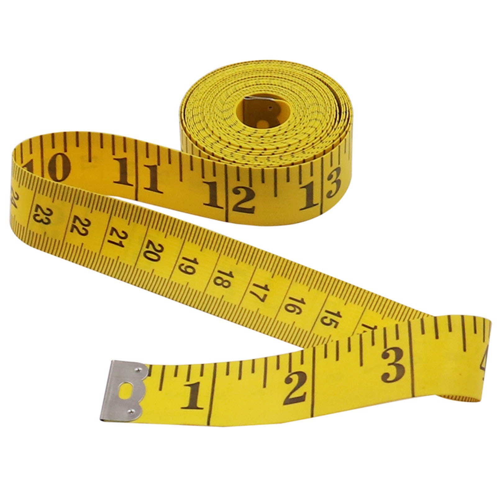 HCBY 120 Inch/10 Ft Soft Tape Measure Double Scale, Flexible Vinyl Ruler for Body Sewing, 300cm Retractable Measuring Tape for Weight Loss, Portable Cloth Tape for Tailoring Crafting