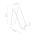 thumbnail image 2 of Milisten Metal Easel Plate Holder Easel Display Stand Metal Plate Stand for Display Tabletop Picture Display Stand, 2 of 5