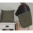thumbnail image 5 of Soimoi Poly Georgette Fabric Diagonal Check Decor Fabric Printed Yard 42 Inch Wide, 5 of 5