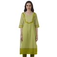 thumbnail image 1 of Moomaya Kurti Droite de Designer pour Femmes Tunique Indienne Imprimée Haut Long Kurta, 1 of 6