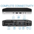 thumbnail image 2 of Reusine HP ProDesk Bureau 600 G5 mini Intel Core i5-9500T, 2 of 4