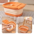 thumbnail image 4 of LSLJS Foot Soaking Bath Tub Basin - Collapsible Foot Bath Basin for Soaking Feet - Foot Soak Tub - Plastic Foot Bucket with Handles and Massage Acupoint, Other, 4 of 7