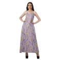 thumbnail image 1 of Moomaya Tenue d'Été pour Femmes en Rayonne Imprimée Partout Robes de Soirée Grande Taille, 1 of 4