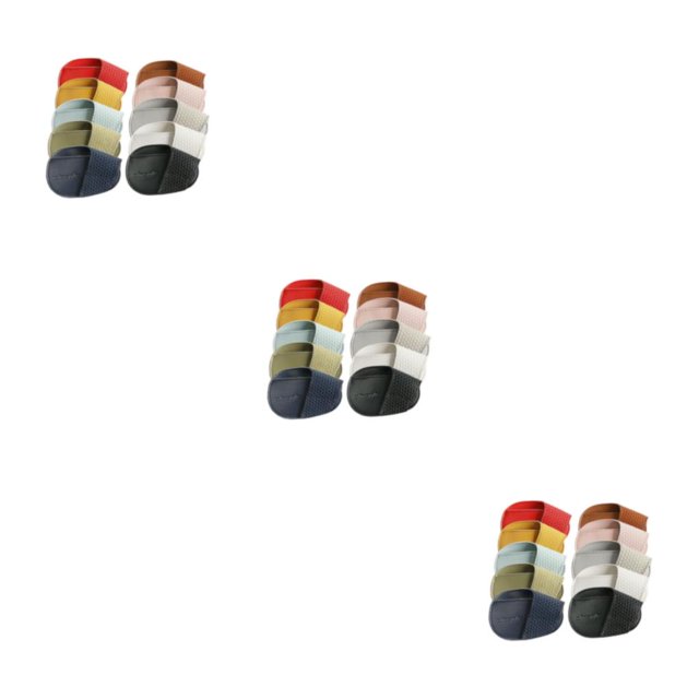 Thinsony Golf Head Covers PU Portable Protector Travel Athlete Golf for Training Multi Color Small 10 Pcs 3Set