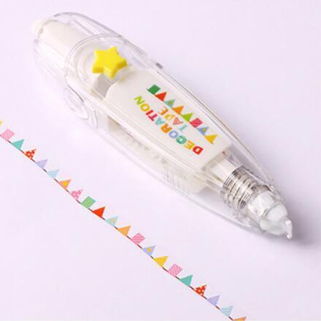 EGNMCR Diary NoteBook Notebooks for Work Decorative Tape Pen DIY Photo Album Correction Tape Decoration Tape Tape Pen