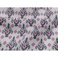 thumbnail image 4 of oneOone Viscose Jersey Fabric Diamond & Swirl Ikat Printed Craft Fabric BTY 60 Inch Wide, 4 of 5