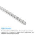 thumbnail image 4 of Fully Threaded Rod M4 x 350mm 0.7mm Pitch 304 Stainless Steel Right Hands 10pcs, 4 of 6