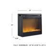 thumbnail image 3 of Ashley Furniture Electric LED Glass Stone Fireplace Insert in Black, 3 of 6