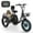 Black, variant on MOONCOOL 20" Fat Tire Electric Tricycle for Adults, Foldable Electric Trike with Front & Rear Basket, 750W Motor 48V Removable Battery, 3 Wheel Electric Bicycle for Men Women
