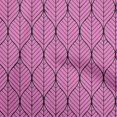 thumbnail image 1 of oneOone Viscose Tissu Violet Géométrique Ogee Robe Tissu Tissu Imprimé par la Cour 42 Pouces de Large, 1 of 4